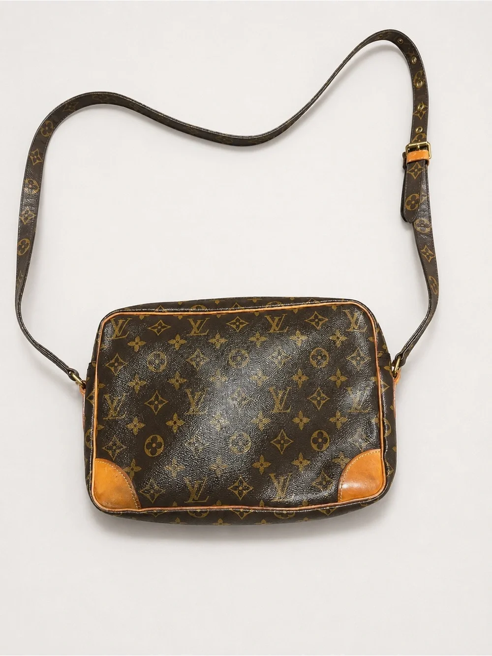 Louis Vuitton Monogram Nile GM Crossbody Shoulder Bag Vintage Made in France
